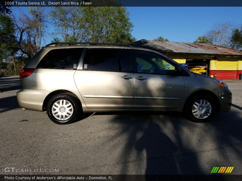 Desert Sand Mica / Fawn 2008 Toyota Sienna LE