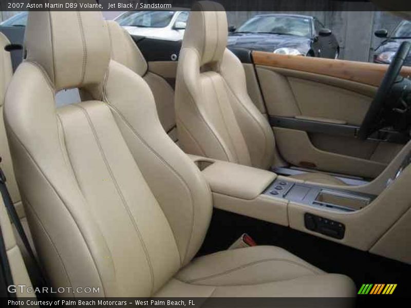 Jet Black / Sandstorm 2007 Aston Martin DB9 Volante
