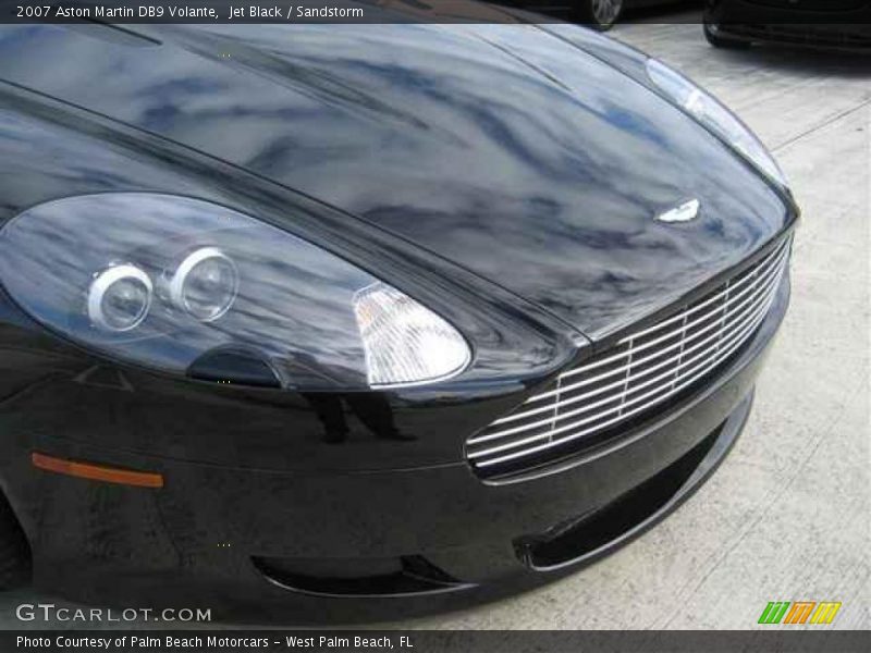 Jet Black / Sandstorm 2007 Aston Martin DB9 Volante