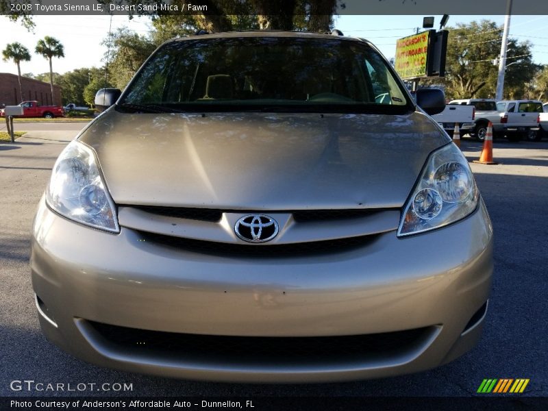 Desert Sand Mica / Fawn 2008 Toyota Sienna LE