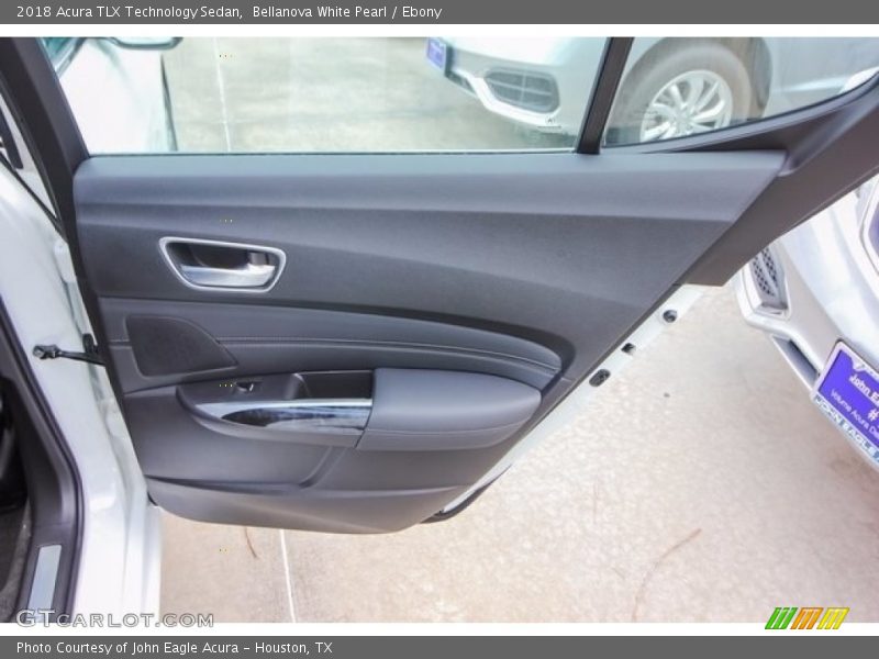 Bellanova White Pearl / Ebony 2018 Acura TLX Technology Sedan