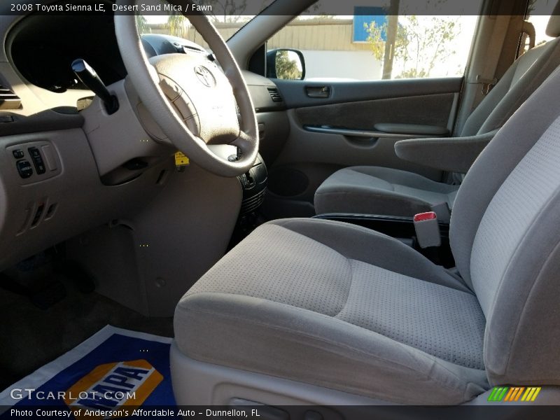 Desert Sand Mica / Fawn 2008 Toyota Sienna LE