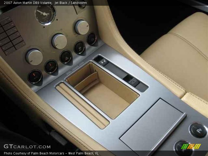 Jet Black / Sandstorm 2007 Aston Martin DB9 Volante
