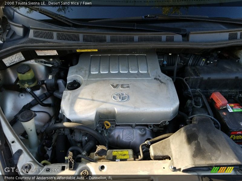 Desert Sand Mica / Fawn 2008 Toyota Sienna LE