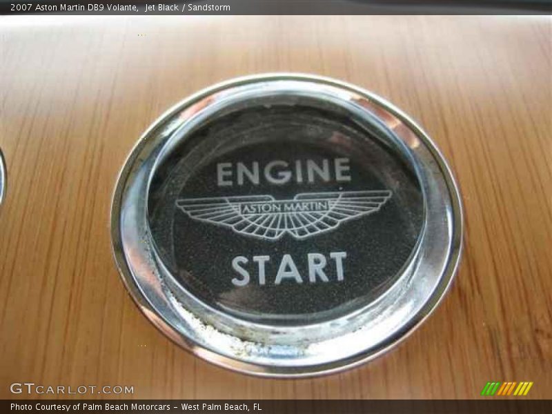 Jet Black / Sandstorm 2007 Aston Martin DB9 Volante