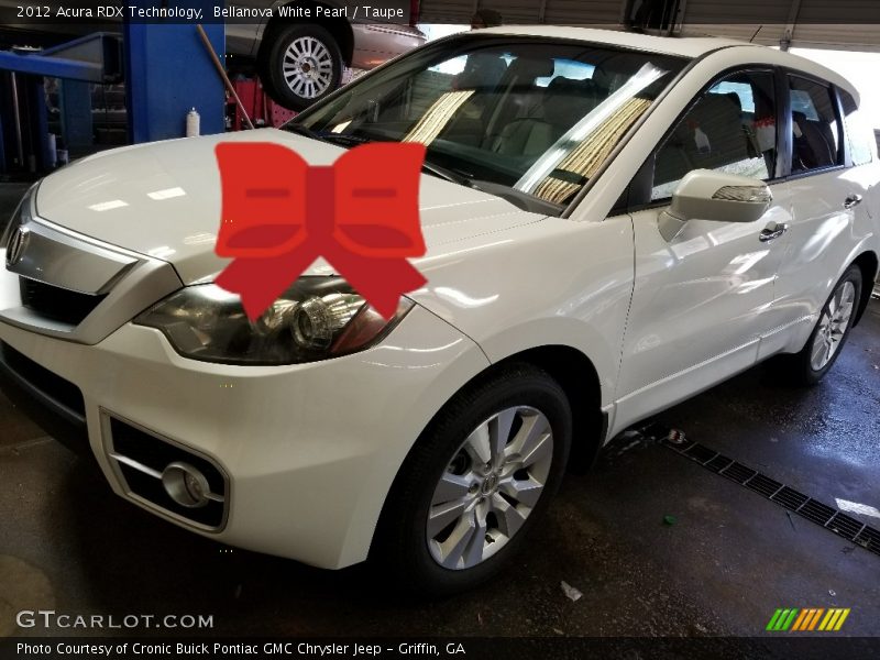 Bellanova White Pearl / Taupe 2012 Acura RDX Technology