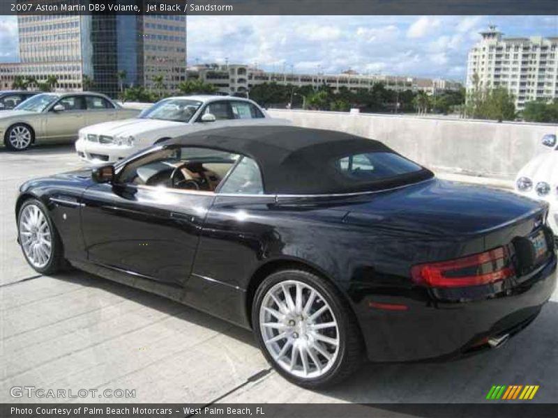 Jet Black / Sandstorm 2007 Aston Martin DB9 Volante