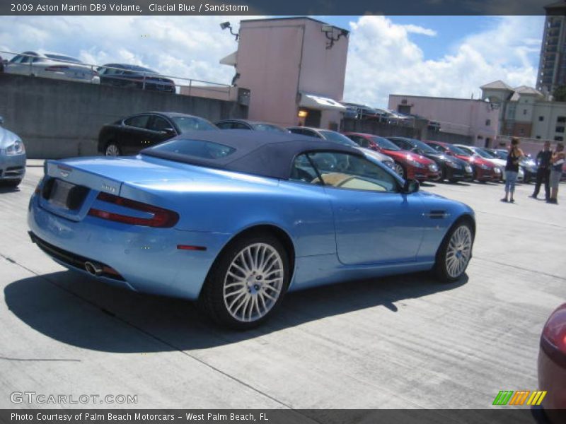 Glacial Blue / Sandstorm 2009 Aston Martin DB9 Volante