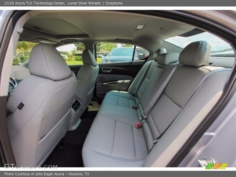 Lunar Silver Metallic / Graystone 2018 Acura TLX Technology Sedan