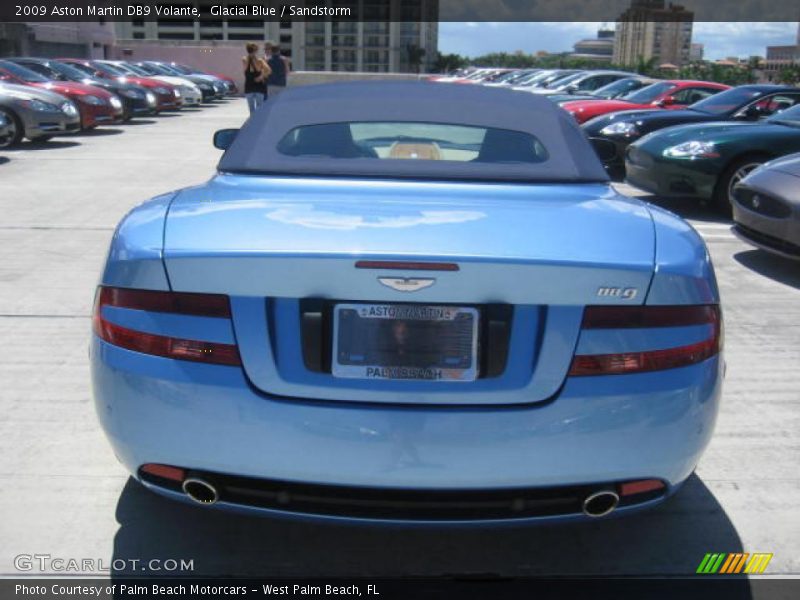 Glacial Blue / Sandstorm 2009 Aston Martin DB9 Volante