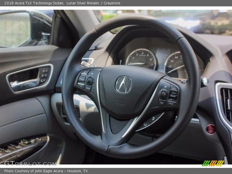 Lunar Silver Metallic / Graystone 2018 Acura TLX Technology Sedan