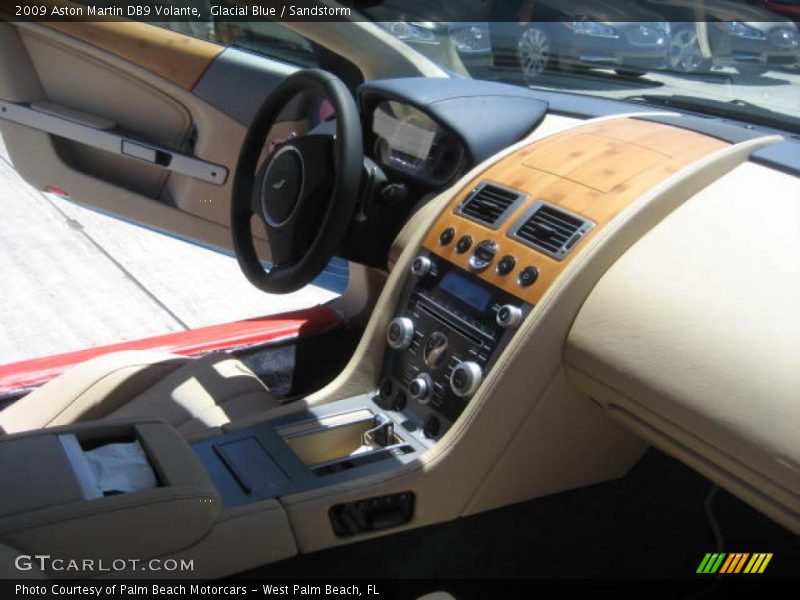 Glacial Blue / Sandstorm 2009 Aston Martin DB9 Volante