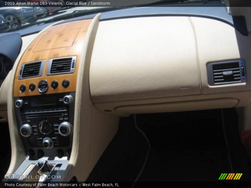 Glacial Blue / Sandstorm 2009 Aston Martin DB9 Volante