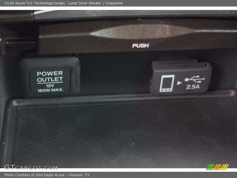 Lunar Silver Metallic / Graystone 2018 Acura TLX Technology Sedan
