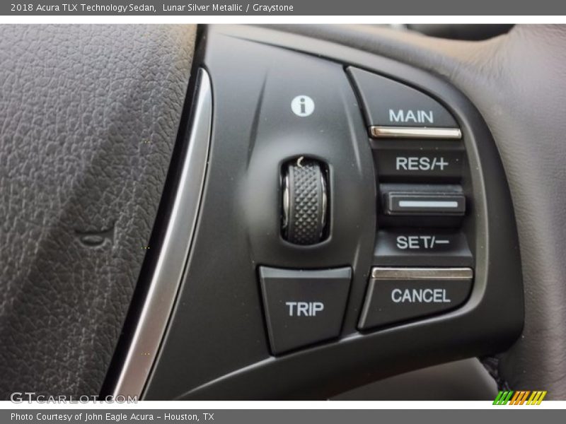 Lunar Silver Metallic / Graystone 2018 Acura TLX Technology Sedan