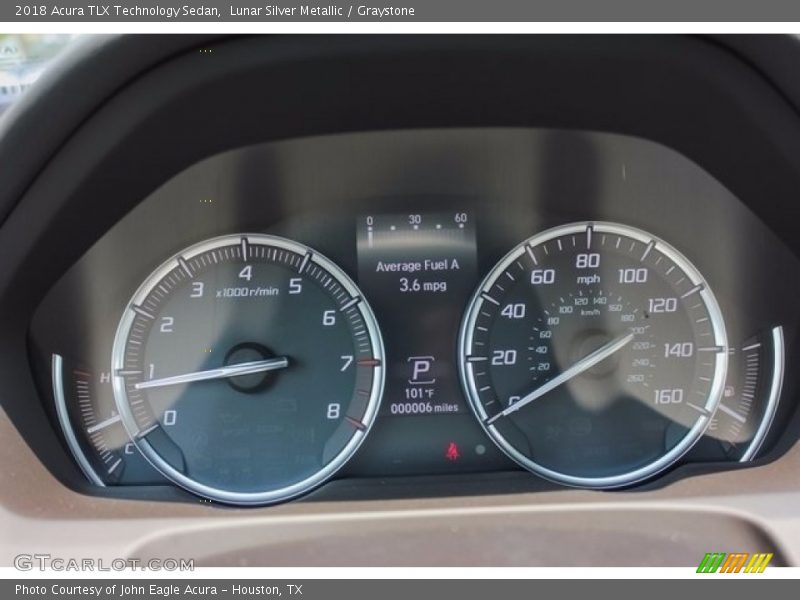 Lunar Silver Metallic / Graystone 2018 Acura TLX Technology Sedan