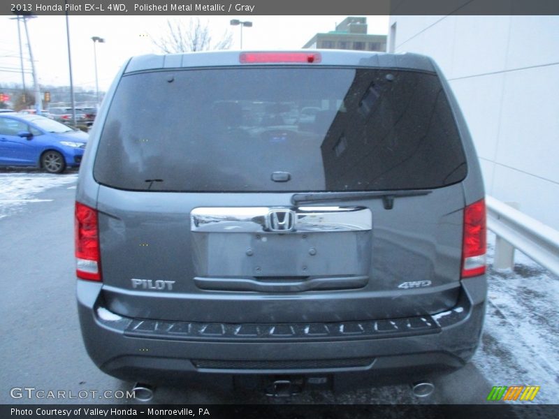 Polished Metal Metallic / Gray 2013 Honda Pilot EX-L 4WD