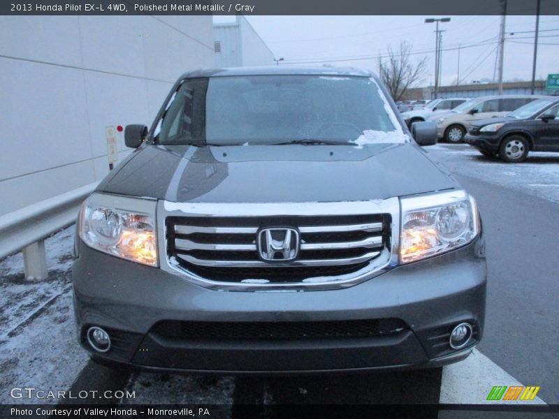 Polished Metal Metallic / Gray 2013 Honda Pilot EX-L 4WD