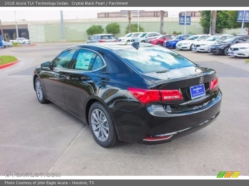 Crystal Black Pearl / Parchment 2018 Acura TLX Technology Sedan