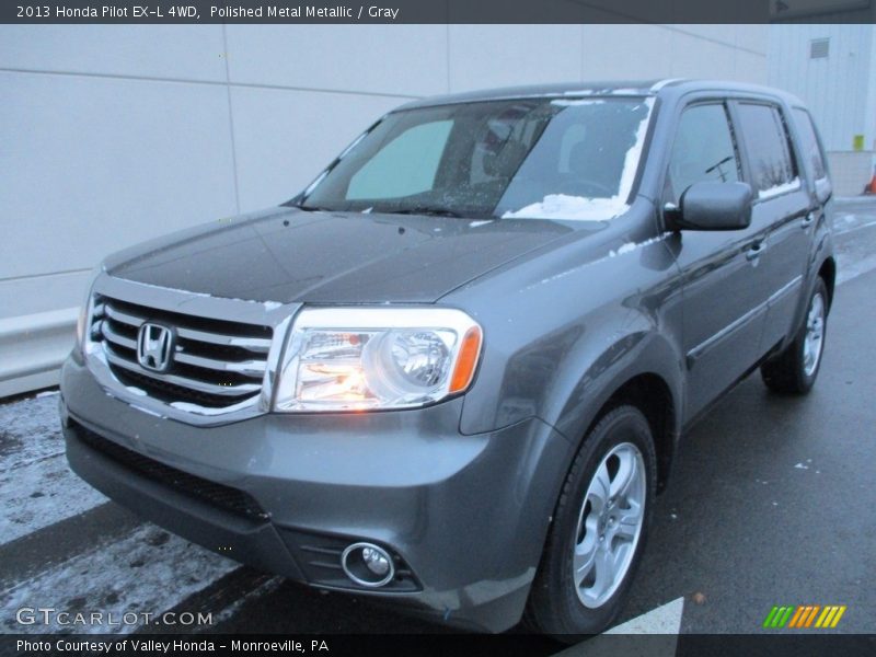 Polished Metal Metallic / Gray 2013 Honda Pilot EX-L 4WD