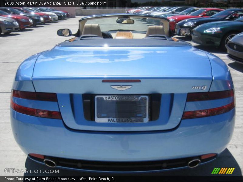 Glacial Blue / Sandstorm 2009 Aston Martin DB9 Volante