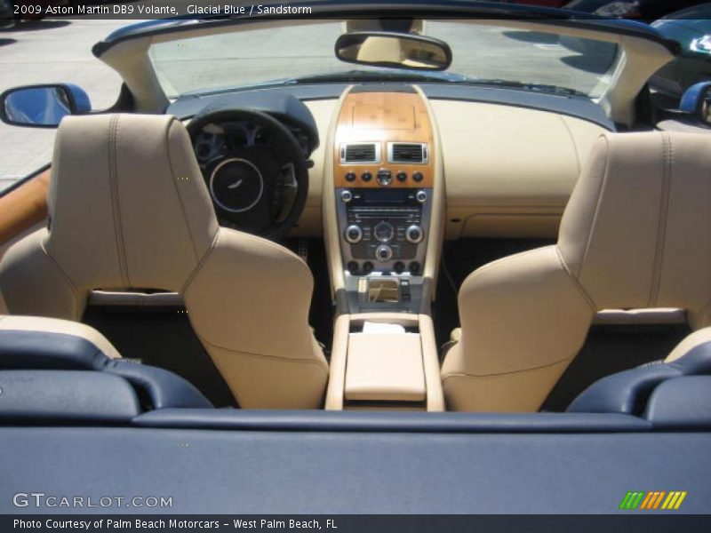 Glacial Blue / Sandstorm 2009 Aston Martin DB9 Volante