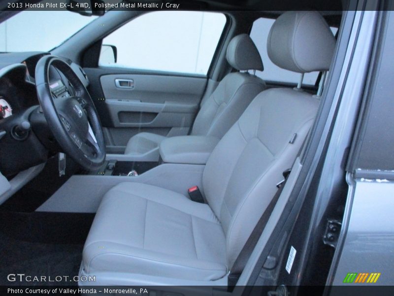 Polished Metal Metallic / Gray 2013 Honda Pilot EX-L 4WD