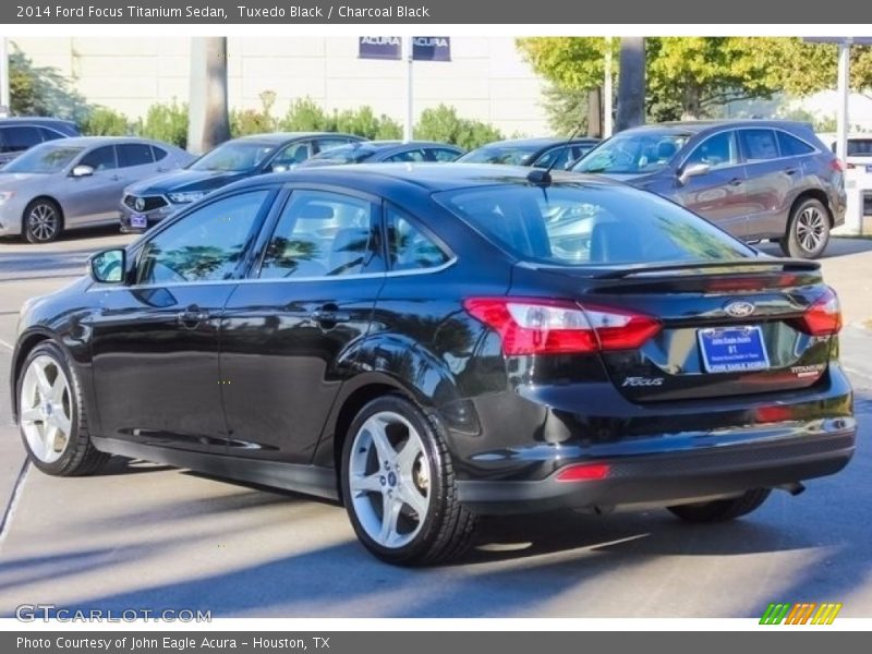 Tuxedo Black / Charcoal Black 2014 Ford Focus Titanium Sedan