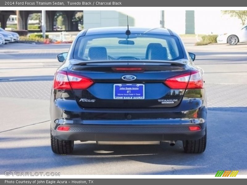 Tuxedo Black / Charcoal Black 2014 Ford Focus Titanium Sedan