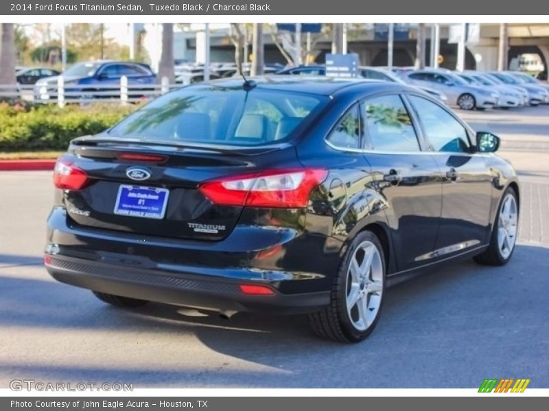 Tuxedo Black / Charcoal Black 2014 Ford Focus Titanium Sedan