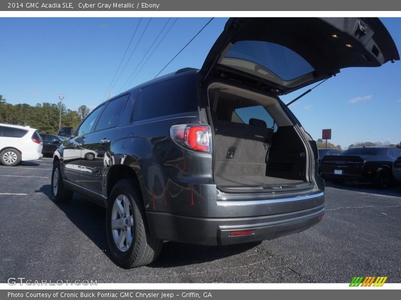Cyber Gray Metallic / Ebony 2014 GMC Acadia SLE