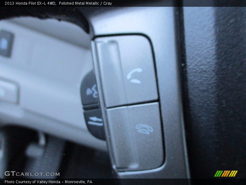 Polished Metal Metallic / Gray 2013 Honda Pilot EX-L 4WD
