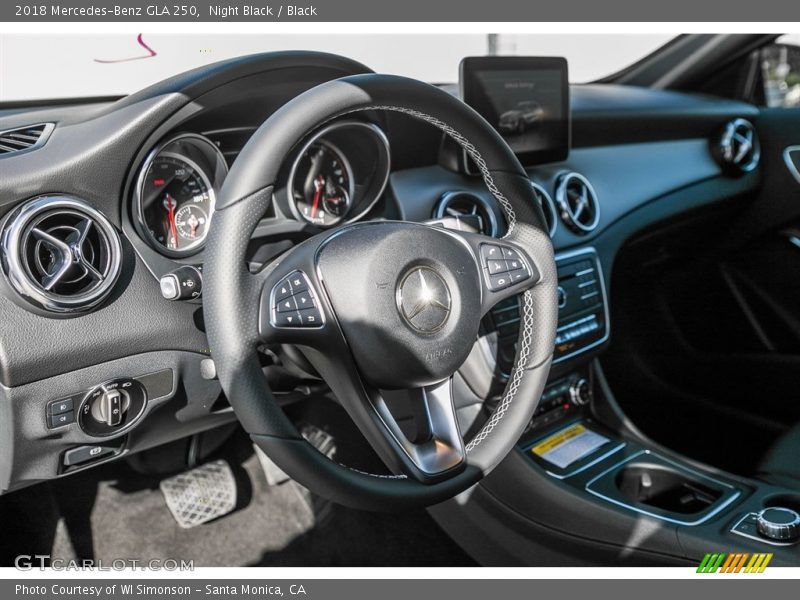 Night Black / Black 2018 Mercedes-Benz GLA 250