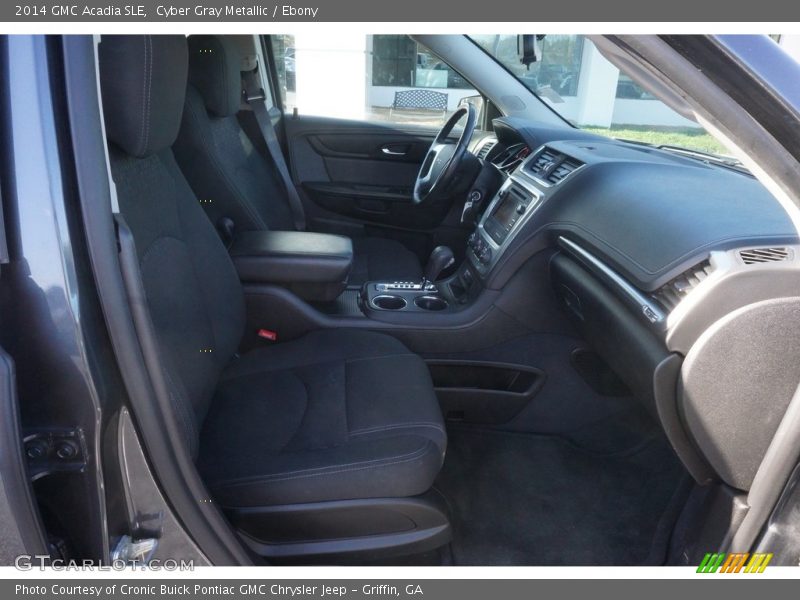 Cyber Gray Metallic / Ebony 2014 GMC Acadia SLE