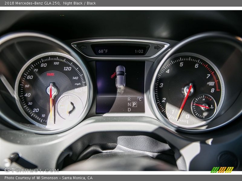 Night Black / Black 2018 Mercedes-Benz GLA 250