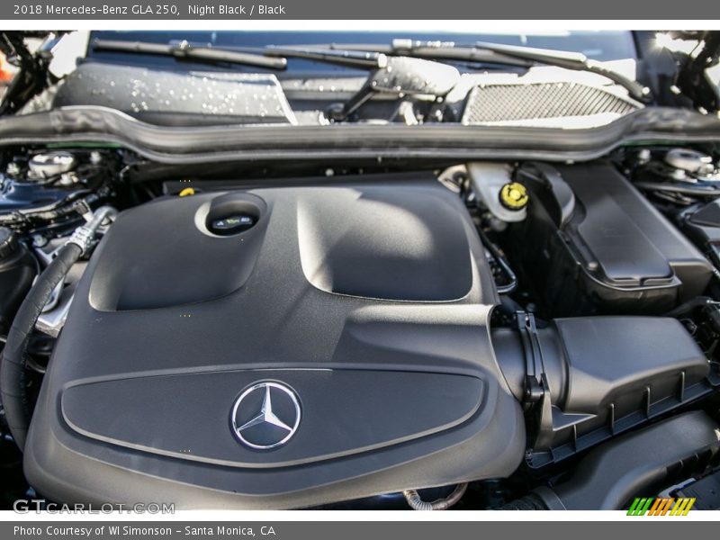 Night Black / Black 2018 Mercedes-Benz GLA 250