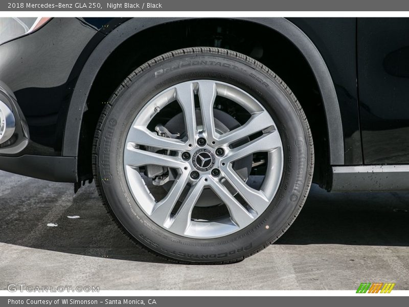 Night Black / Black 2018 Mercedes-Benz GLA 250