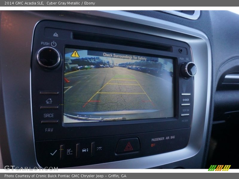 Cyber Gray Metallic / Ebony 2014 GMC Acadia SLE
