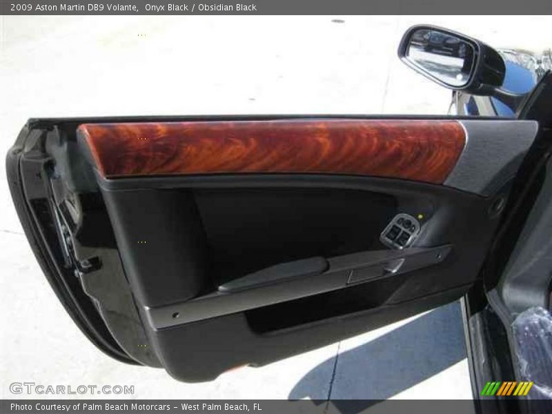 Onyx Black / Obsidian Black 2009 Aston Martin DB9 Volante