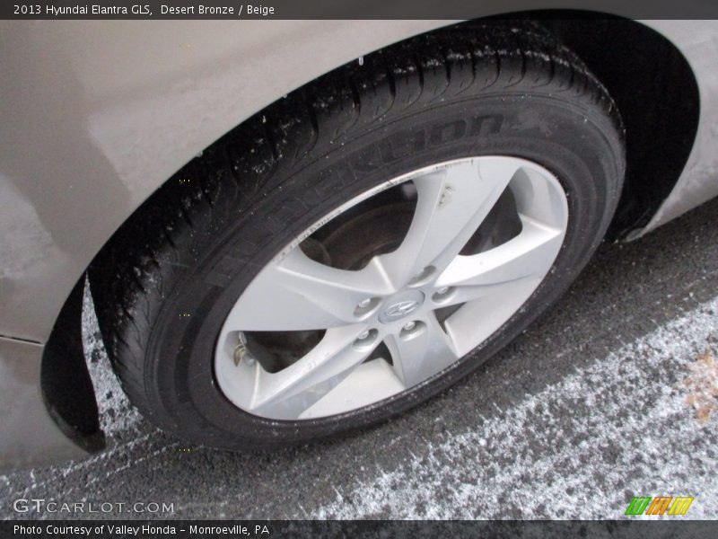 Desert Bronze / Beige 2013 Hyundai Elantra GLS