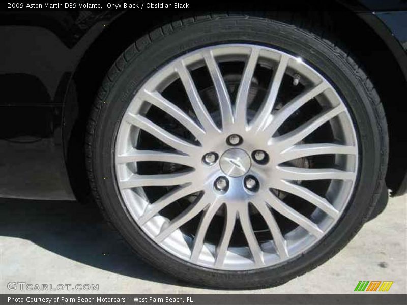 Onyx Black / Obsidian Black 2009 Aston Martin DB9 Volante
