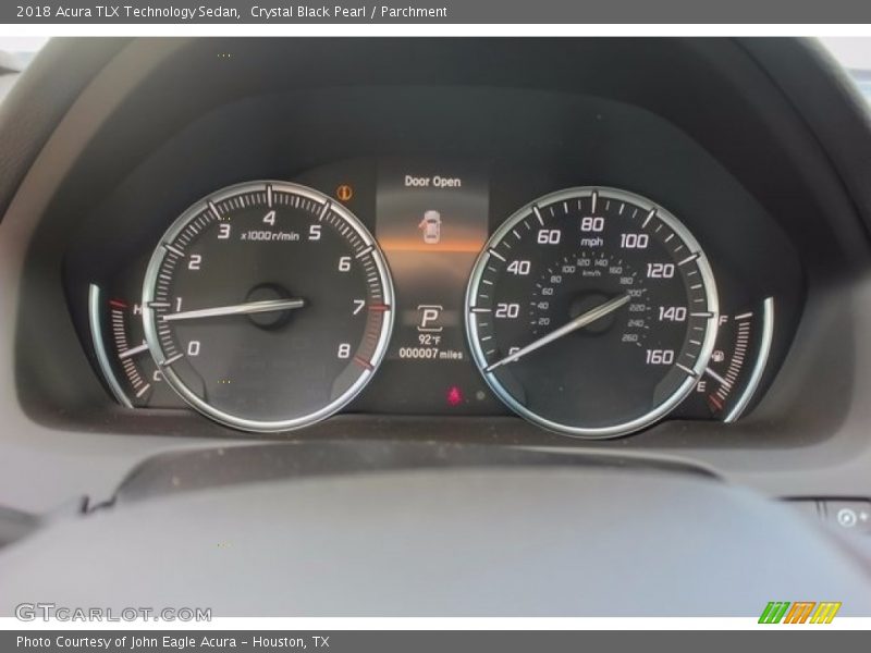 Crystal Black Pearl / Parchment 2018 Acura TLX Technology Sedan