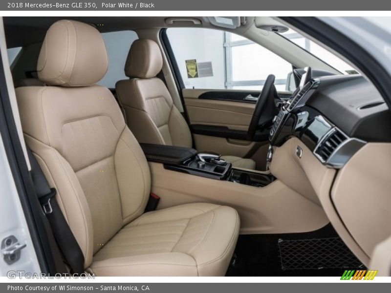 Polar White / Black 2018 Mercedes-Benz GLE 350