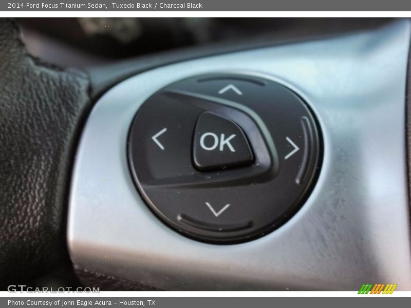 Tuxedo Black / Charcoal Black 2014 Ford Focus Titanium Sedan