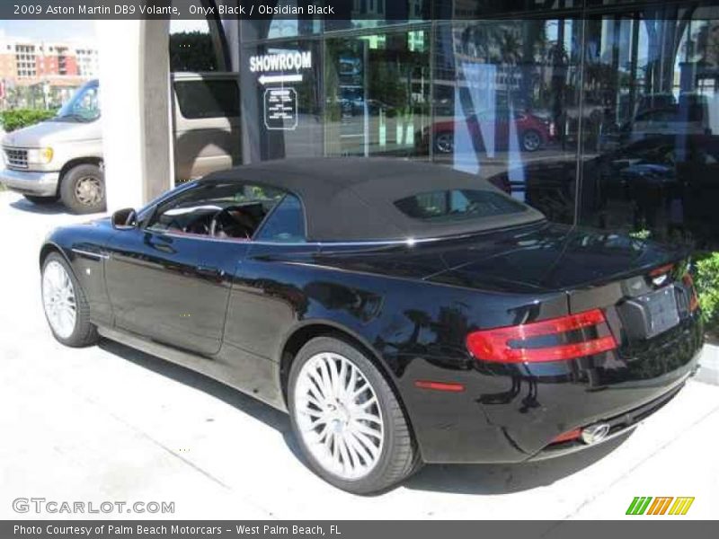 Onyx Black / Obsidian Black 2009 Aston Martin DB9 Volante