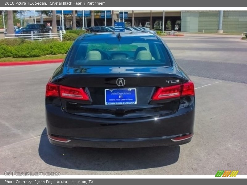 Crystal Black Pearl / Parchment 2018 Acura TLX Sedan