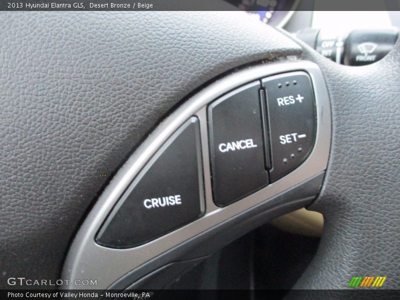 Desert Bronze / Beige 2013 Hyundai Elantra GLS