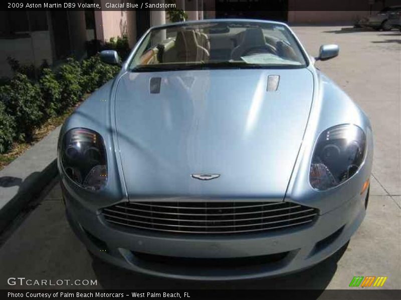 Glacial Blue / Sandstorm 2009 Aston Martin DB9 Volante