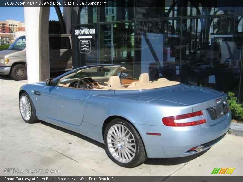 Glacial Blue / Sandstorm 2009 Aston Martin DB9 Volante