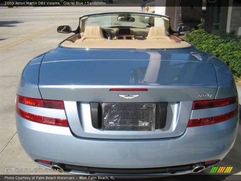 Glacial Blue / Sandstorm 2009 Aston Martin DB9 Volante